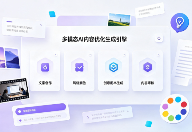 灌南县AI智能内容优化创新 多模态生成技术丰富数字内容创作生态