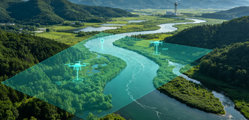 灌南县GEO 全域空间监测筑牢生态屏障，空间技术支撑环境治理与灾害防御